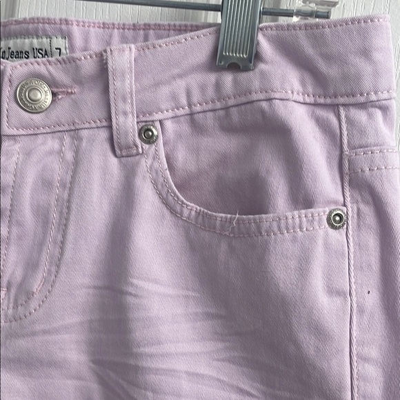 Pink Cielo Skinny Jeans, Five Pocket Style, Size 7 - Picture 4 of 8